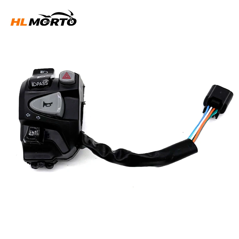 Motorrad Links Griff Schalter Gefahr Licht Stecker Horn Warnung Licht Blinker Taste Für Motorrad Honda Click150