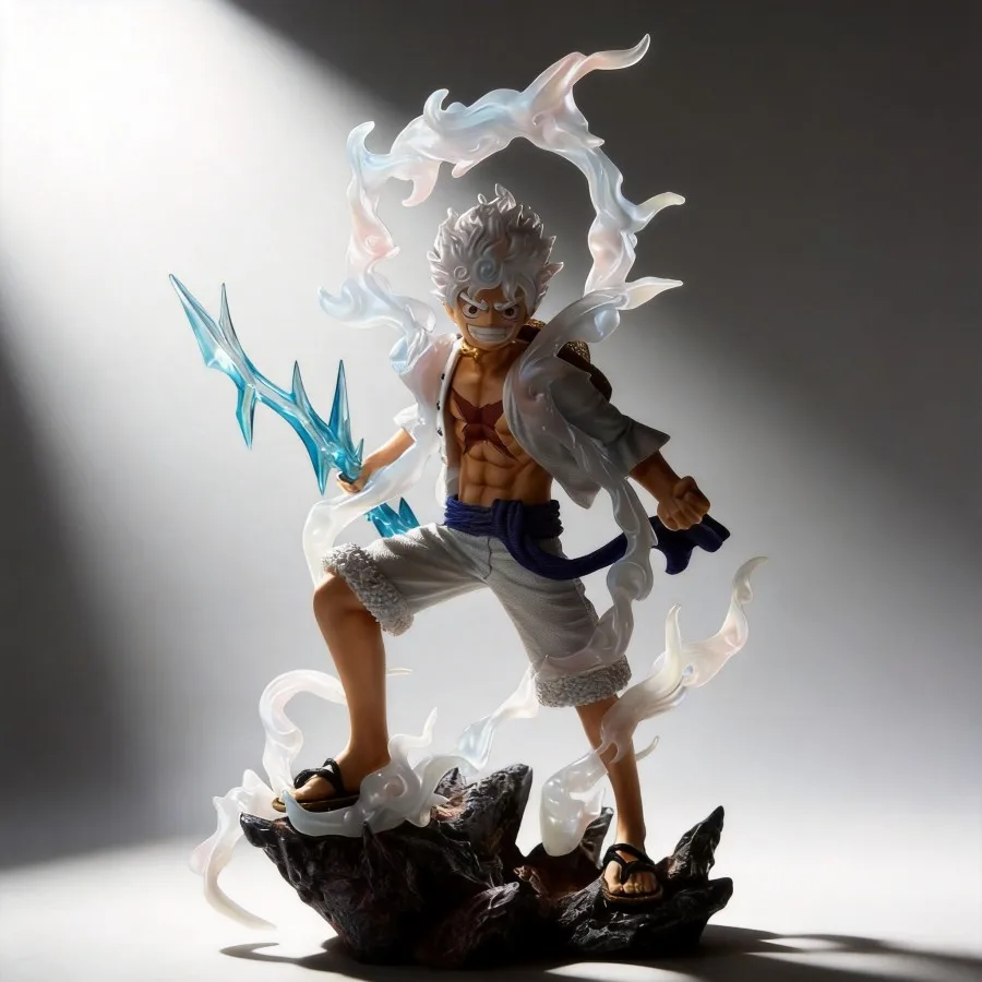 

Коллекционная фигурка Луффи Gear Fifth из One Piece, 28 см, в форме Грома, аниме-статуэтка, модель для декора