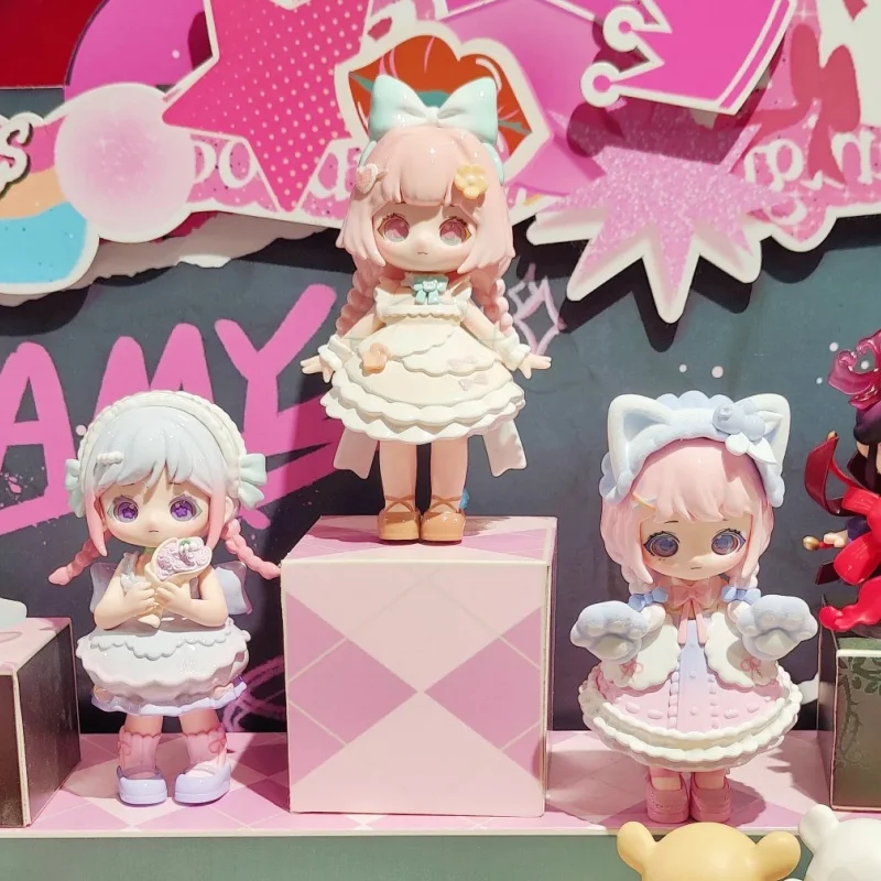 

Новое поступление, оригинальная в наличии, серия Liroro Candy House, слепая коробка, милые игрушки, декор для рабочего стола, коллекция украшений для девочек, подарок на день рождения