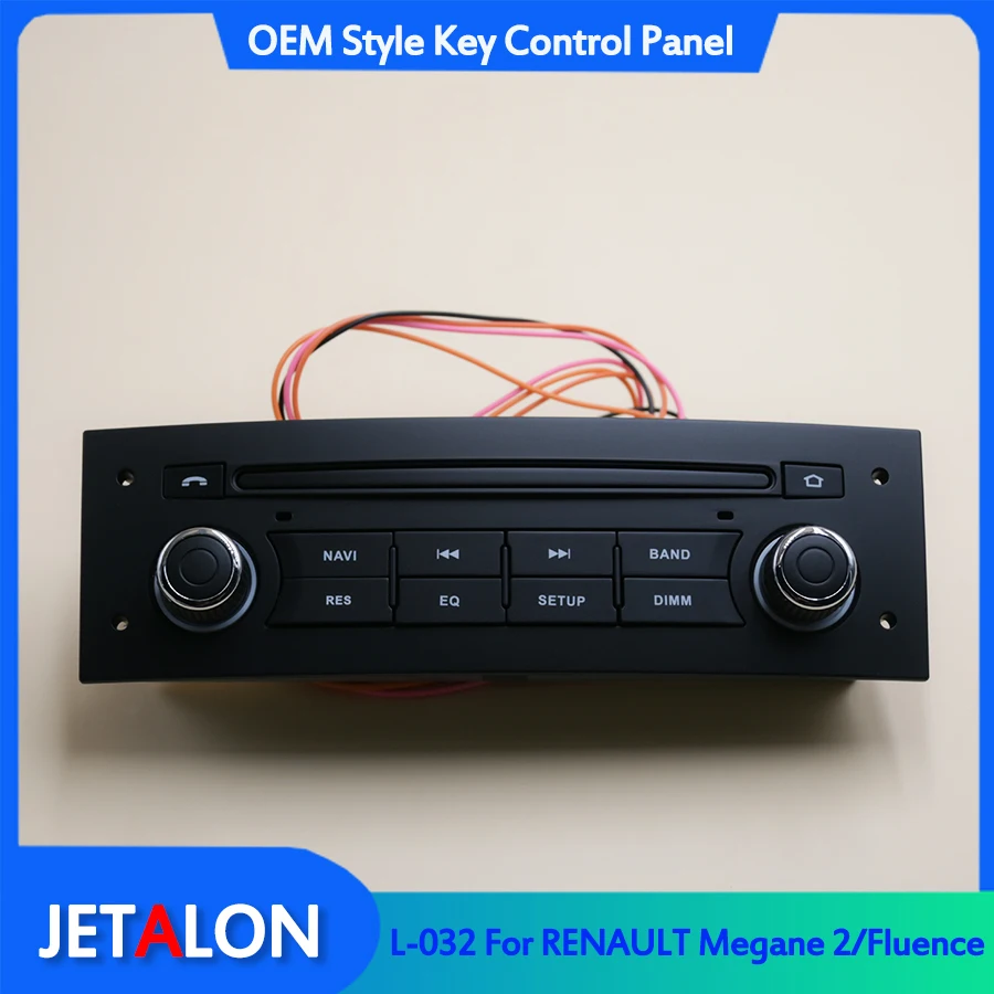 OEM Style Key Control Panel L-032 For RENAULT Megane 2/Fluence 2002 - 2008 control Android Screen OEM Style Key Control Panel