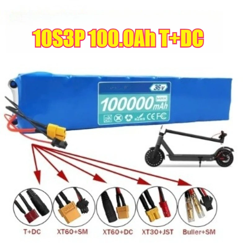 36v 10S3p 18650 Lithium Akku 20a Bms for Xiaomi Mijia M365 Pro El Rechargeable Batteries