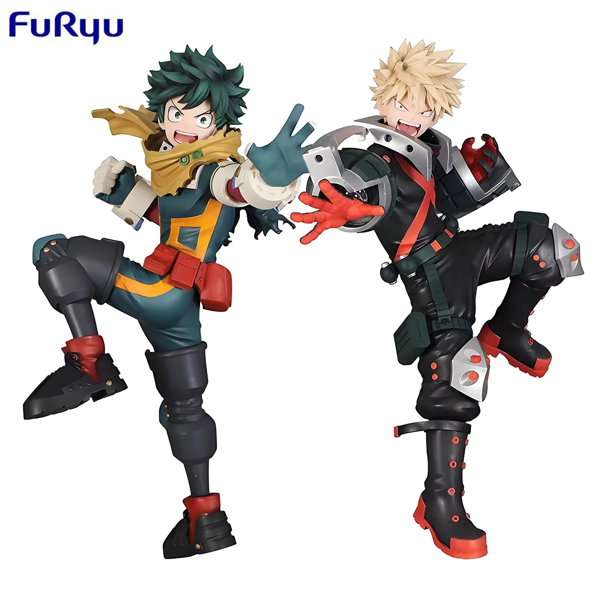 

In Stock FuRyu Trio-Try-iT My Hero Academia Midoriya Izuku Bakugou Katsuki PVC 21CM Anime Action Figures Model Collection Toy