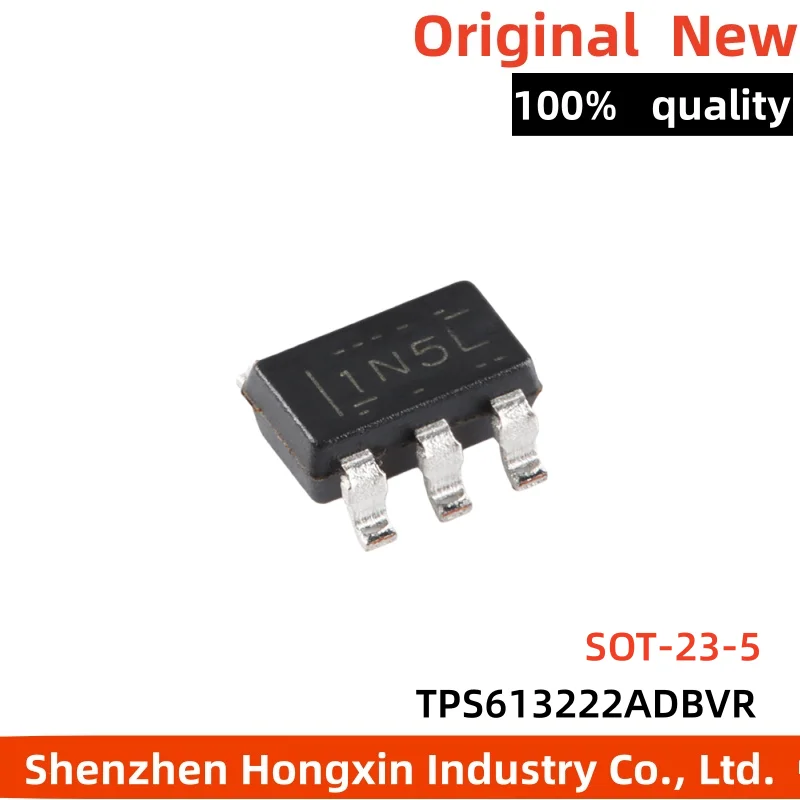 10 pieces of TPS613222ADBVR screen printed 1N5L SOT23-5 switch current boost converter