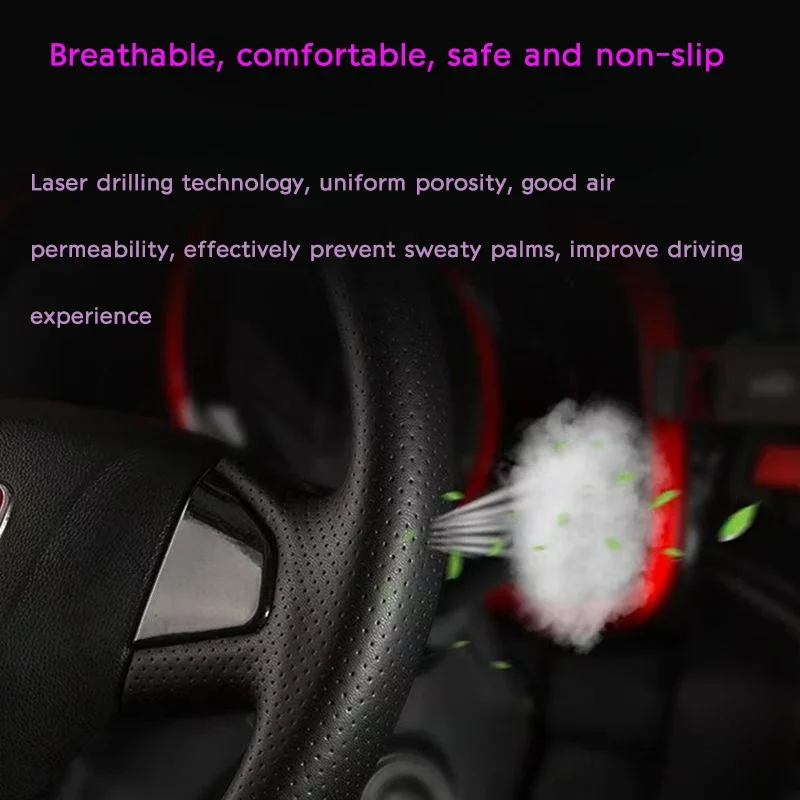 Customize Suede Leather F87 M2 F80 M3 F82 M4 2 M5 F12 F13 M6 F85 X5 M F86 X6 M F33 M Sport Car Steering Wheel Cover For BMW F30