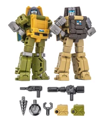 Newage NA H19 Hogan H20 William Bonney Transformation Mini Pocket War G1 Action Figure Robot Model Collection Deformed Toys