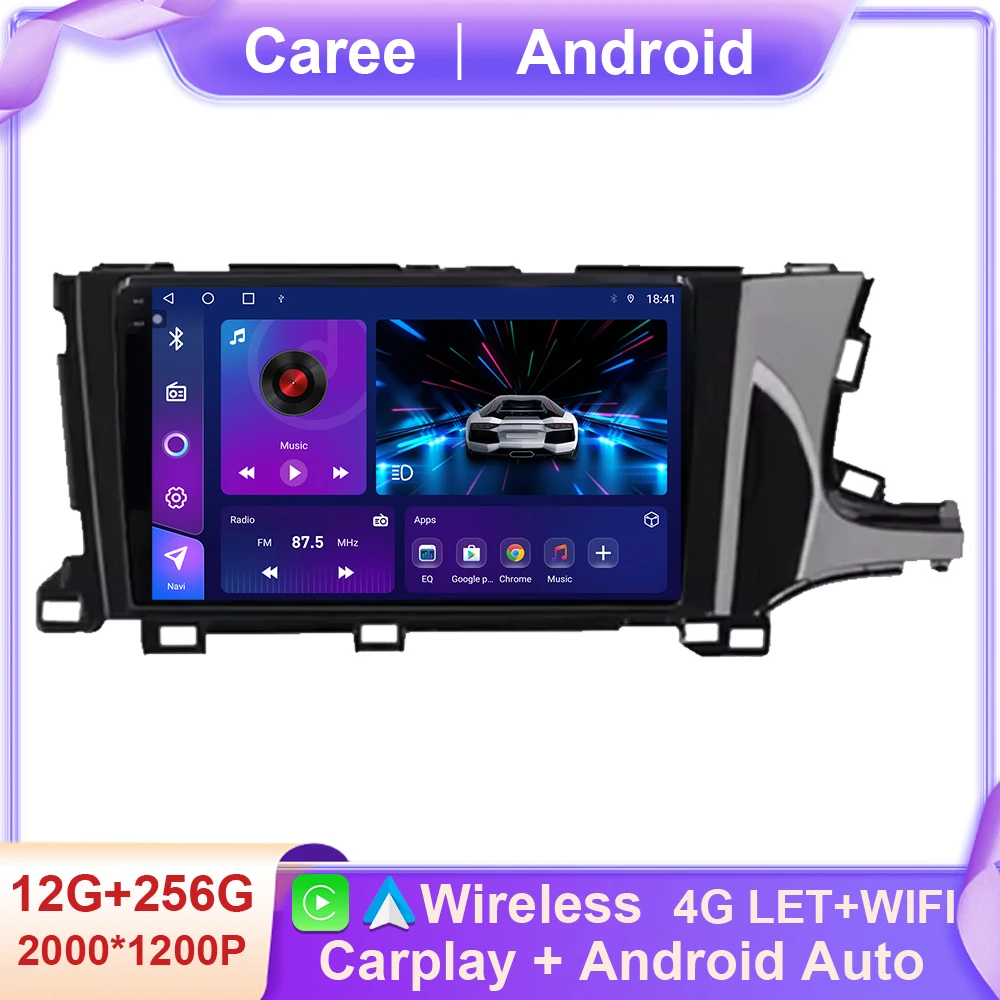 

Carplay Android 14 Car For Honda Shuttle 2 2015 - 2020 Auto Radio Stereo Multimedia Player GPS Navigation NO 2DIN DVD Dash Cam