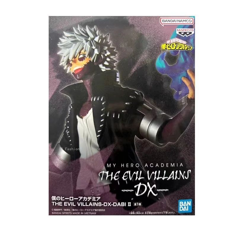 

В наличии оригинальное аниме My Hero Academia THE EVIL VILLAINS-DX-DABI Dabi Viran Rengō DX 2,0 20 см, коллекция игрушек, подарочная модель