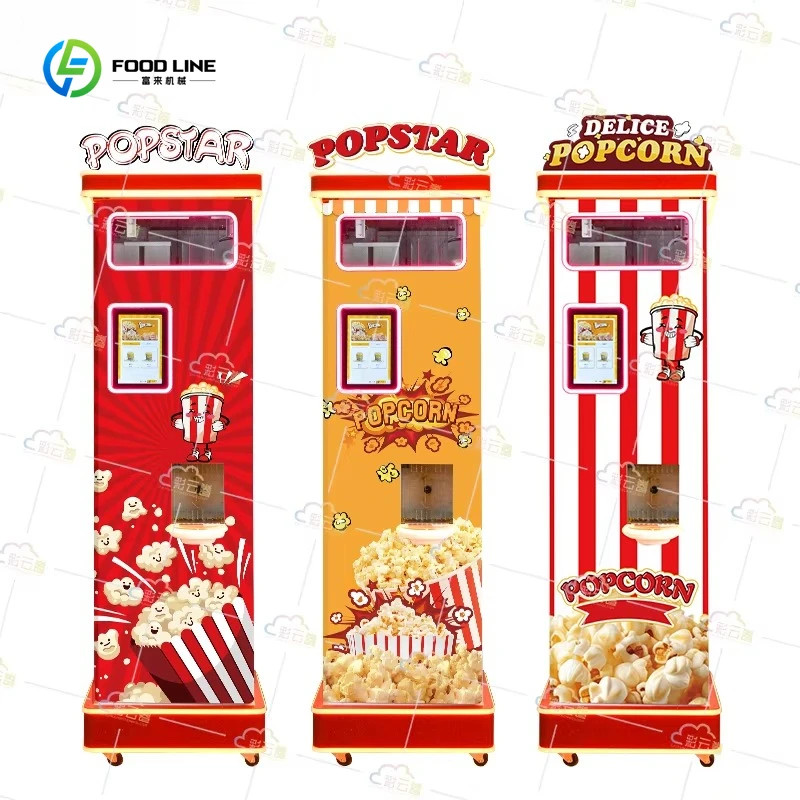 Máquina expendedora para máquina mayorista de palomitas de maíz Distribuidor Proveedor de palomitas de maíz