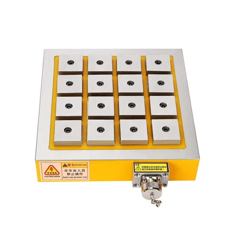 

200×200 Electro Permanent Magnet Surface Plate, Industrial Magnetic for Factory Lathe & CNC Grinding Machining