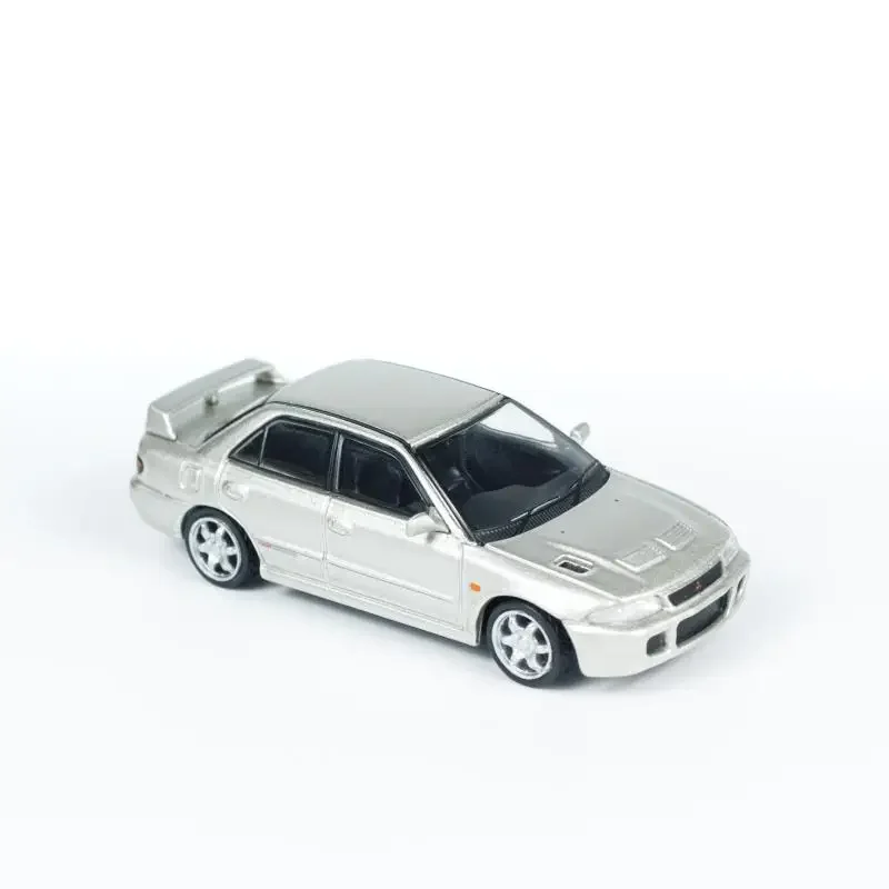 Tarmac Works 1:64 Mitsubishi EVO Lancer รุ่นโลหะผสม GSR คอลเลกชันของเล่นตกแต่งสําหรับเด็กสําหรับของขวัญวันหยุดสําหรับเด็ก