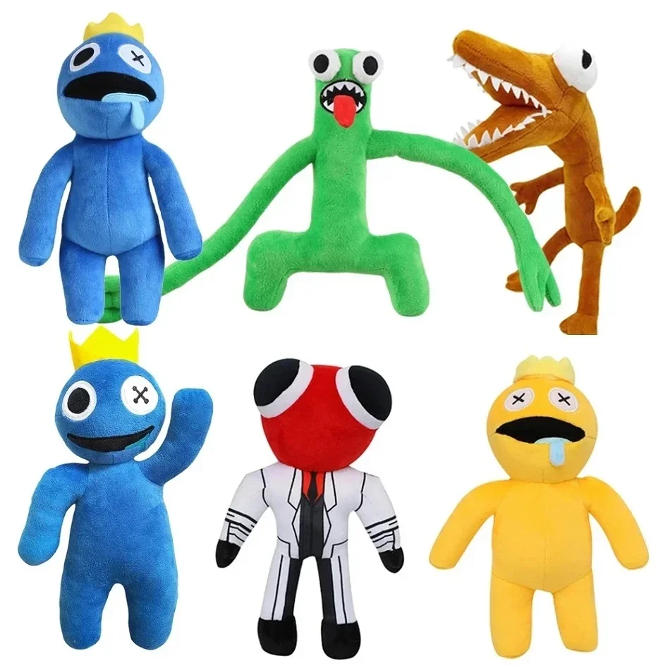 30cm Rainbowed Friends Plush Toys Animation Kawaii Monster Stuffed Doll Role Cartoon Game Puppet Toys For Children Gifts