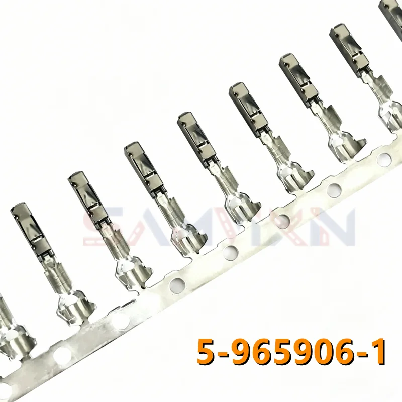 5-965906-1 (10pieces) Connectivity MQS Female Crimp Socket Contact 18-20AWG 0.63mm, Original In Stock