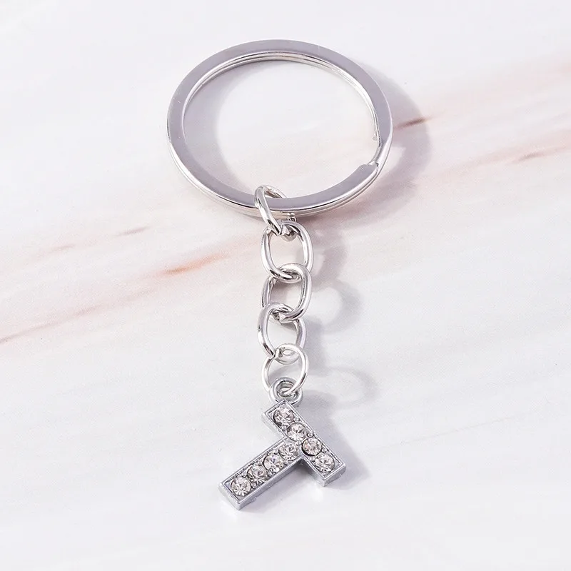 Aihua Minimalistischer Anfangsname, 26 Buchstaben, Anhänger, Schlüsselanhänger, Kristall, A-Z, Alphabet, Schlüsselanhänger für Damen und Herren, Geburtstag, Schmuck, Geschenke – Detail 13