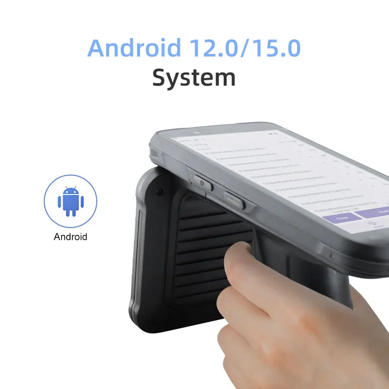 Chafon H105Waterproof Uhf Rfid 4g Card Rfid Blue Tooth 18 Meters Rfid Handheld Reader Terminal Smart Inventory Management System