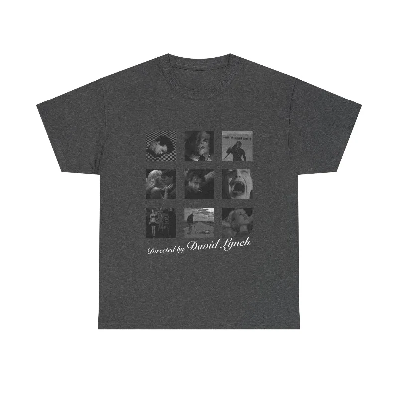 David Lynch Retro Style Pattern T-shirt Summer New Fashion Cotton Unisex T-shirt
