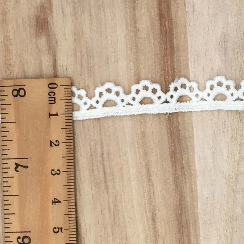 40 ياردة الأبيض جودة عالية Venise الدانتيل تقليم DIY اليدوية شريطة من الدانتيل اكسسوارات النسيج الأقمشة