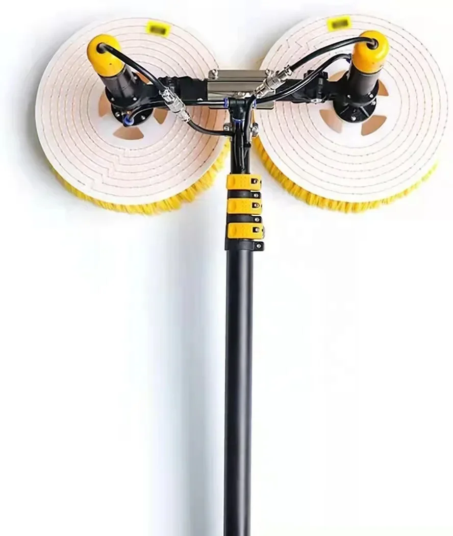 

Double Head Solar Panel Cleaning Brush Telescopic Solar Panel Cleaning Brush
