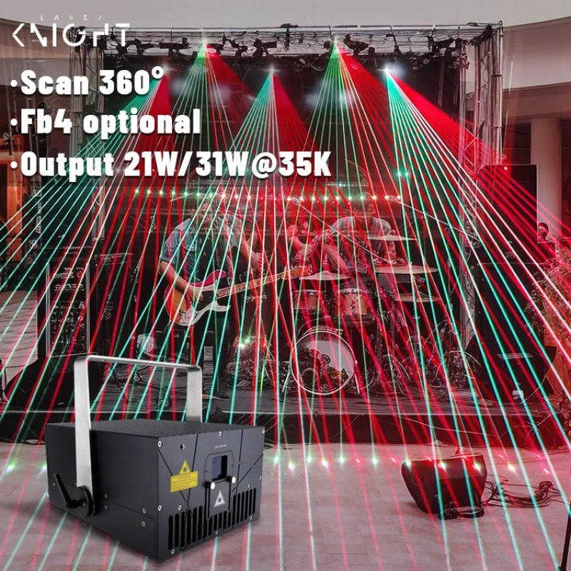 

Knight 20w High Power Rgb Full Color Sky Laser Light Projector