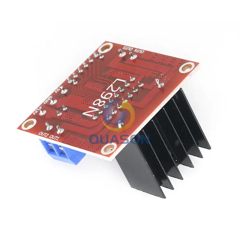 L298 nuovo modulo scheda Controller Controller motore passo-passo DC a doppio ponte H L298N per robot smart car motore passo-passo Arduino