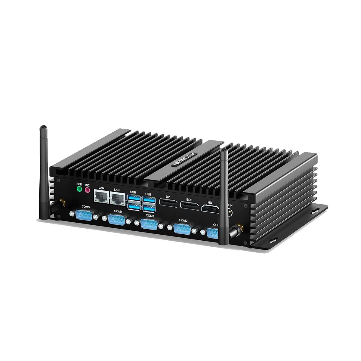 Intel Core i5 8250U i7 8550U ITX Mini PC 5*COM HD DP EDP Three Displays Industrial Fanless Portable Rugged Computer Windows 11