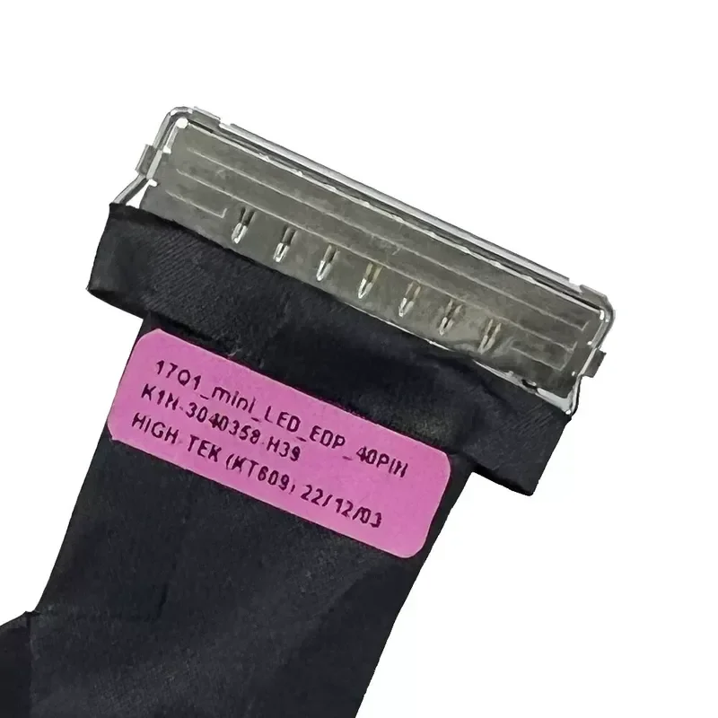 Screen Cable for MSI MS-17Q1 GT77 CreatorPro X17 40PIN K1N-3040358-H39