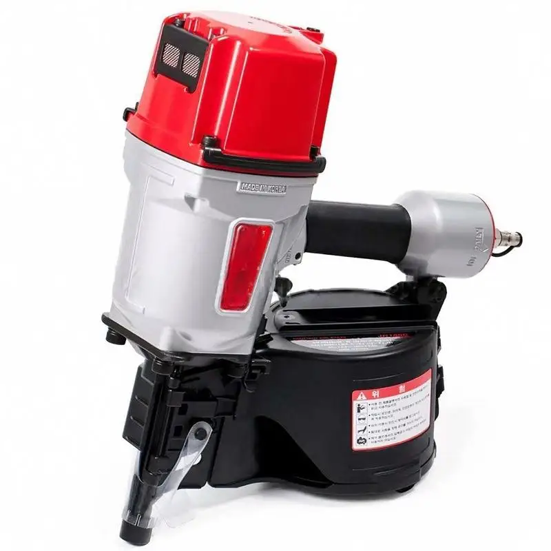 CN70 Pneumatic Coil Nail Gun, Air Powered Coil Nailer for Construction & Pallet Making