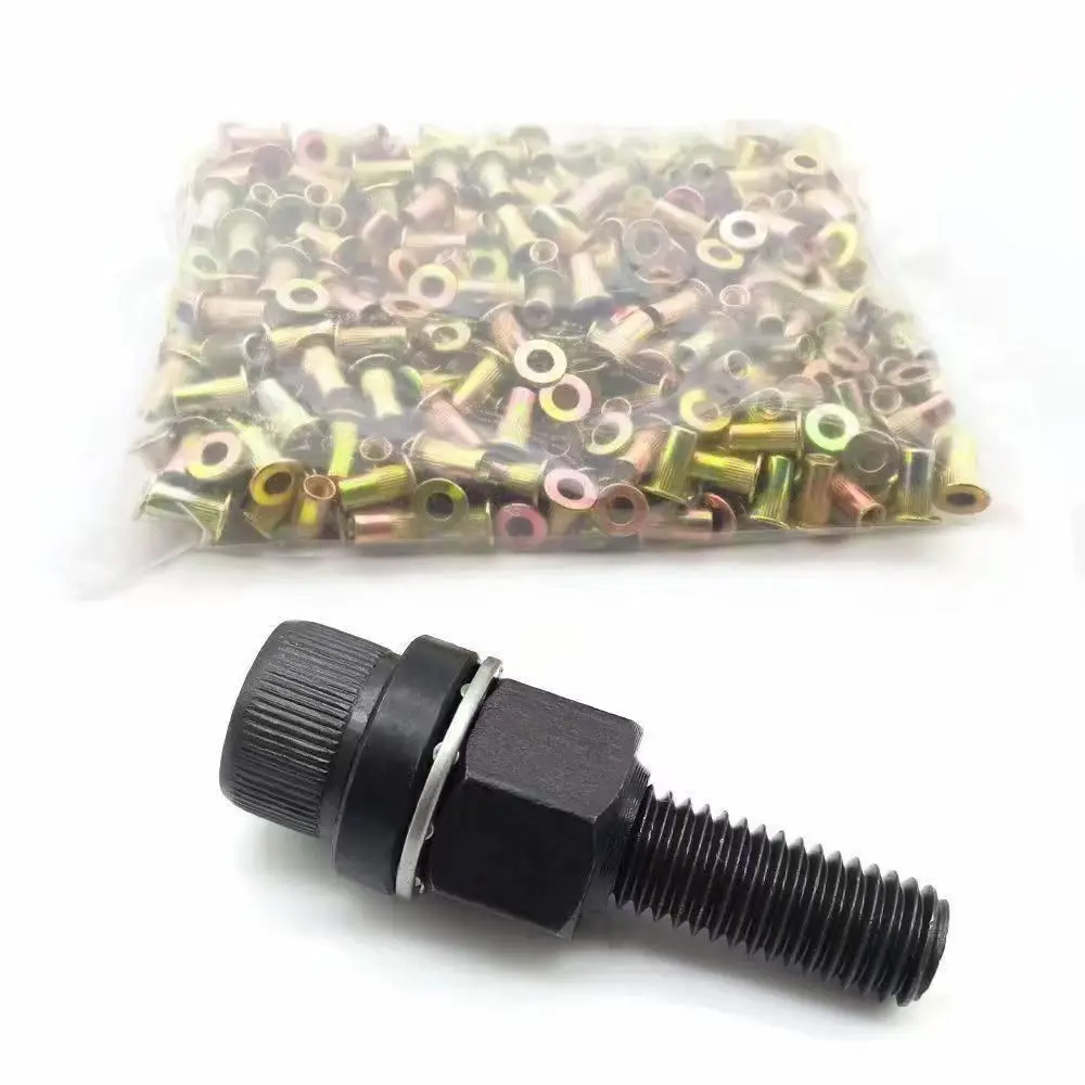 Heavy Duty Manual Threaded Rivet Nut Tool M3 M12 Kit For Industrial Fastener Hardware Automotive Sheet Metal Repair