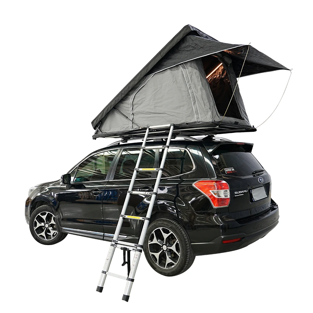 

Roof Tent OEM/ODM Service 2025 Retractable Slim Triangle Car Rooftop Tent for Camping Apply to Toyota Rav4