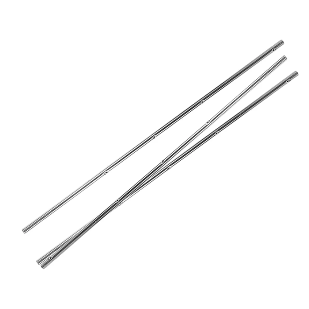 

3 Pcs Table Football Club Soccer Machine Pole Dining Foosball Replacement Handles Parts Iron Child