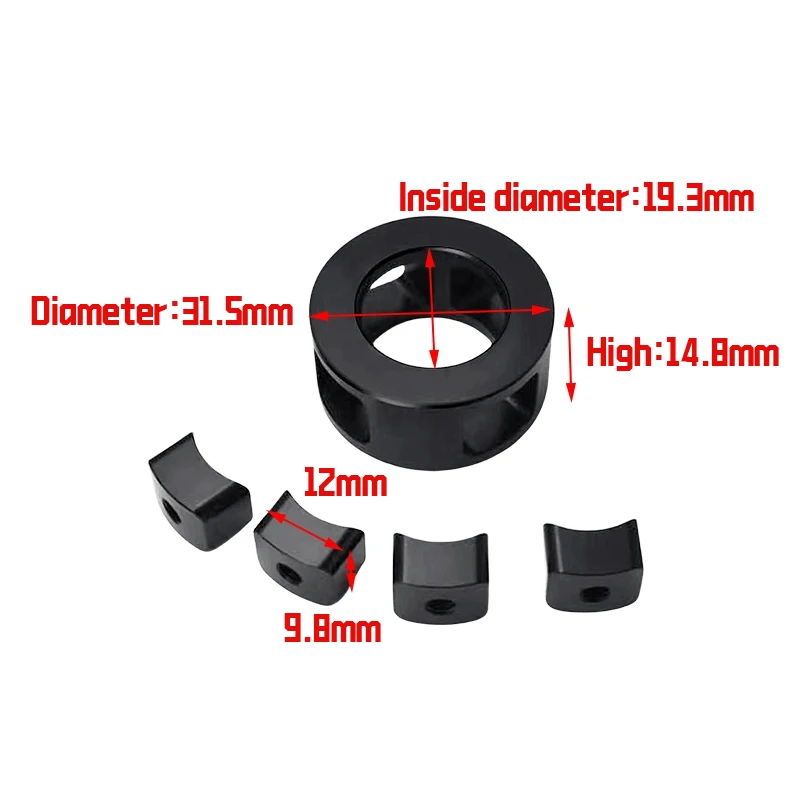

Element Спорт на открытом воздухе M4 Jinming 8 Девять поколений, стабилизаторное кольцо, игрушки для отдыха, переходное кольцо от 14 мм до 19 мм, тактические аксессуары
