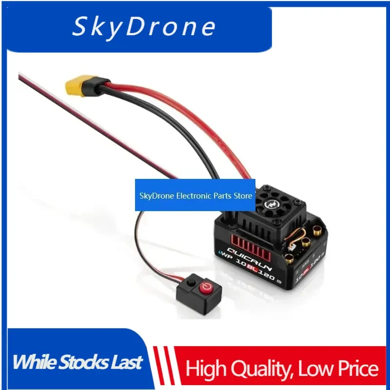 SkyDElHobbywing QuicRun WP 10BL60 G2 Waterproof Brushless ESC and 3652SL G2 3660SL G2 Motor Suitable for 1/10 RC Remote Control