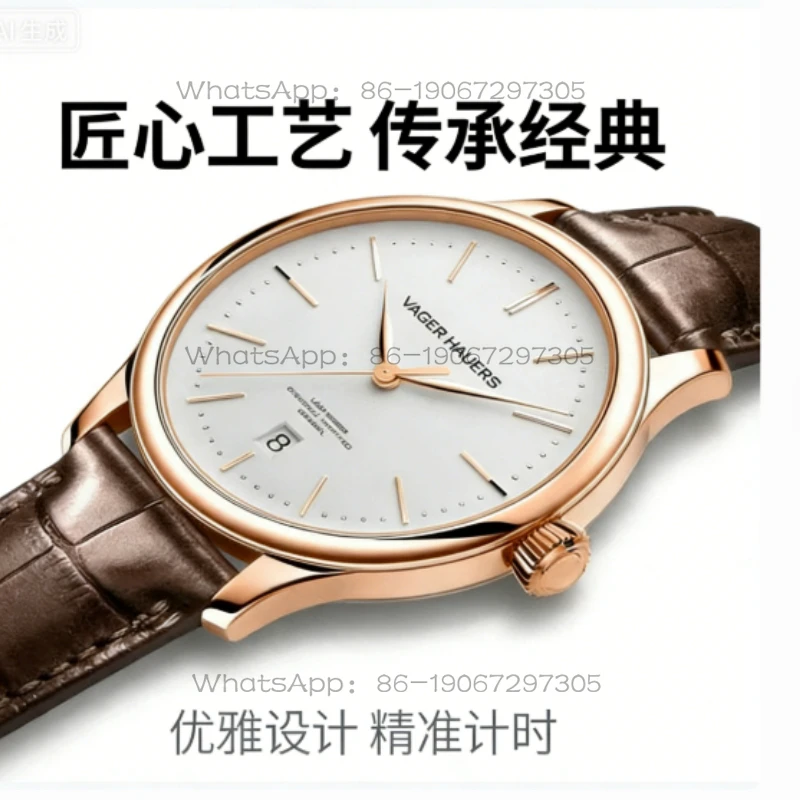 

Custom 2026 New Original and Genuine Watch Men's Ultra-thin Mechanical Watch Fully Automatic 2892 Small Dial Men's Watch