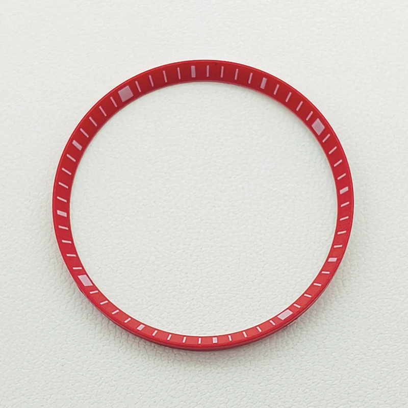 

30.5mm Watch Chapter Ring Fits SKX007 SKX009 SRPD Watch Case NH35 NH36 Automatic Movement Men's Watches Plastic Inner Ring Parts