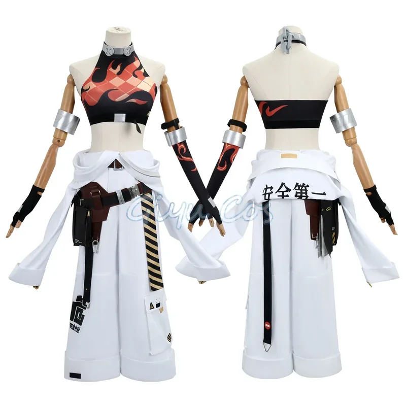 ZA01 Koleda Belobog Cosplay Zenless Zone Zero Carnaval Uniforme Peruca Anime Trajes de Halloween Mulheres GameZa0 @