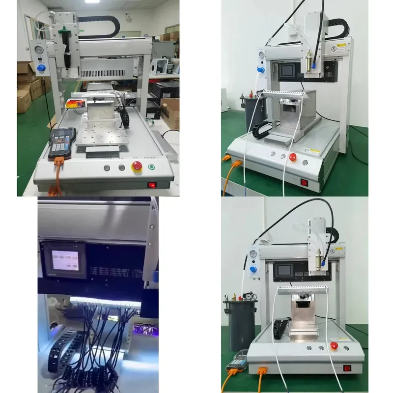 Automatic Four Axis AB Glue Silicone Hot Melt Glue Dispensing Machine Equipment for Industrial Use