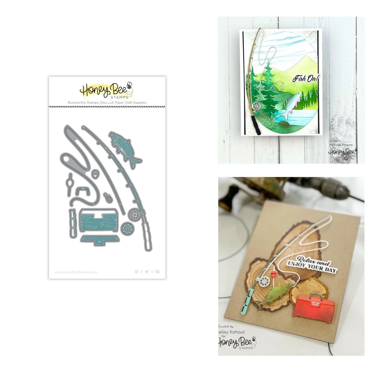 

2023 New Rod Reel Fishhook Metal Cutting Dies DIY Scrapbooking Paper Craft Handmade Make Album Card Punch Embossing Template