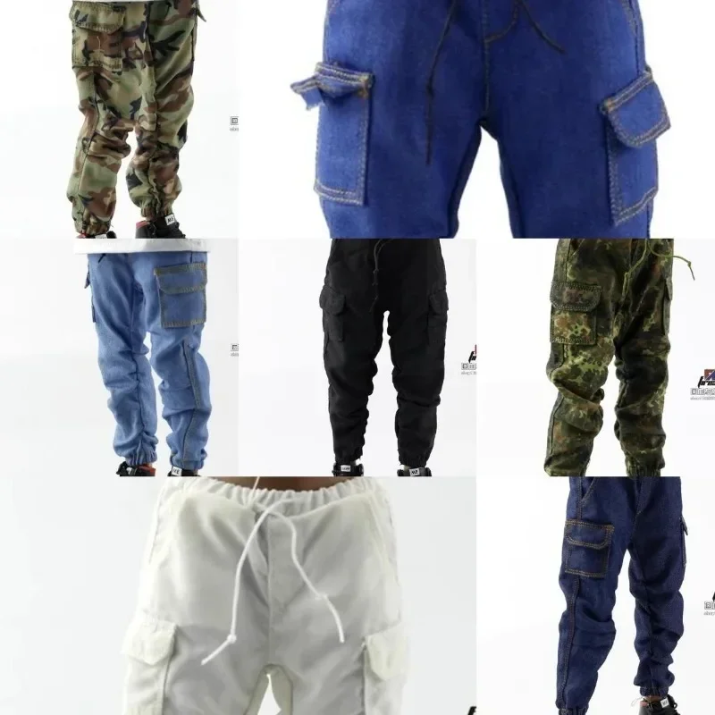 

CC005 1/6 Scale Male Soldier Hip-hop Camouflage Trousers Loose Pants Jeans Korea Style for 12'' Action Figure TBL PH Body
