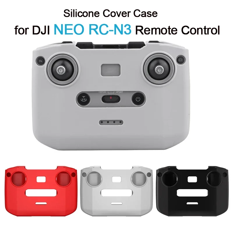 Anti-collision Silicone Cover Case for DJI NEO /AIR 3S Drone RC-N3 Remote Controller Scratch-proof Sleeve Camera Accessories