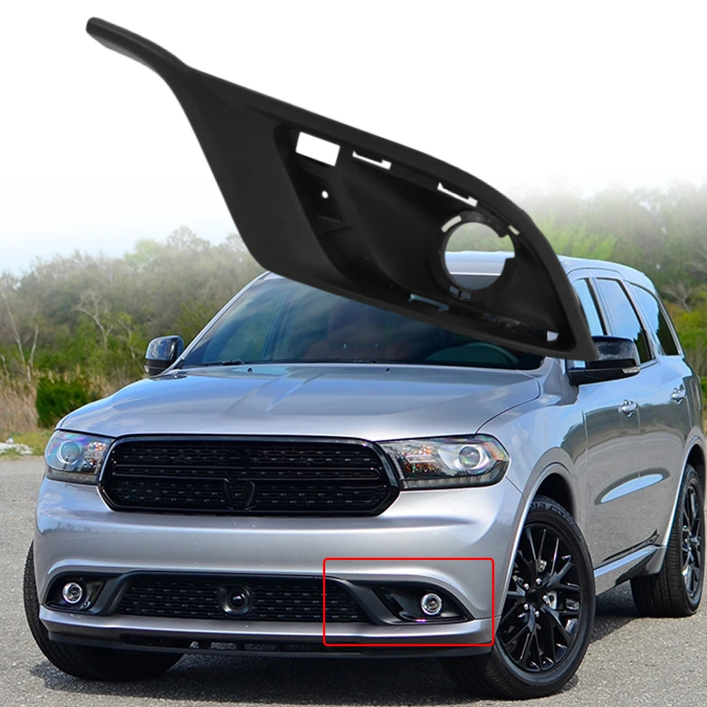 Car Front Bumper Fog Light Cover For Dodge Durango 2014 2015 2016 2017 2018 2019 2020 5113679AC 5113678AC CH1038164 CH1039164