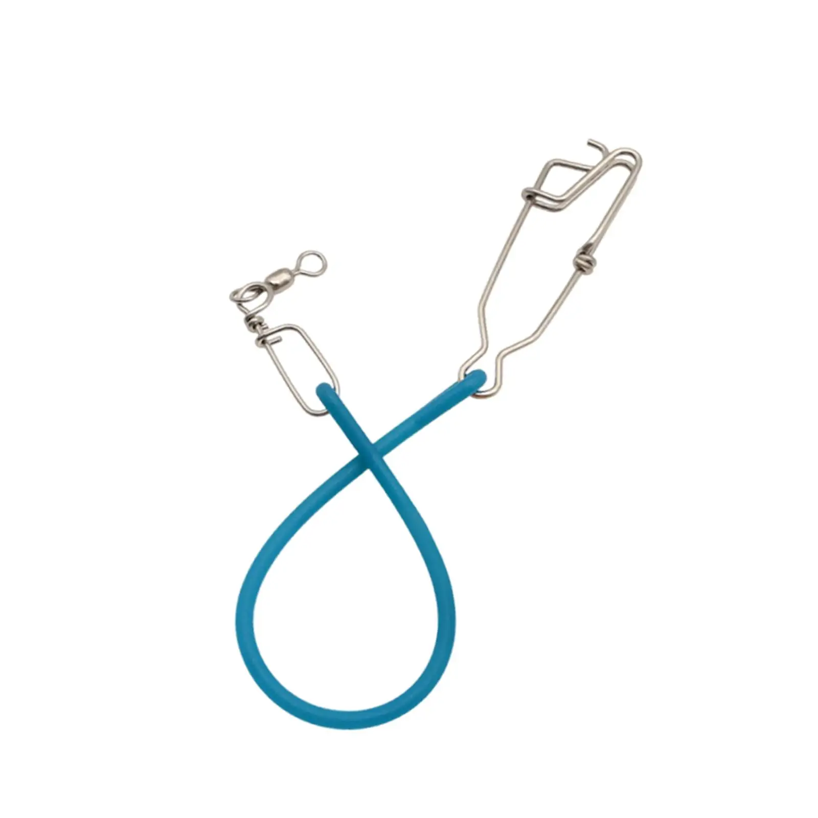 Sea Fishing Downrigger Weight Snubber Shock Absorbing Rope Stainless Steel Fishing Accessory for Stable Depth and Easy Retrieval