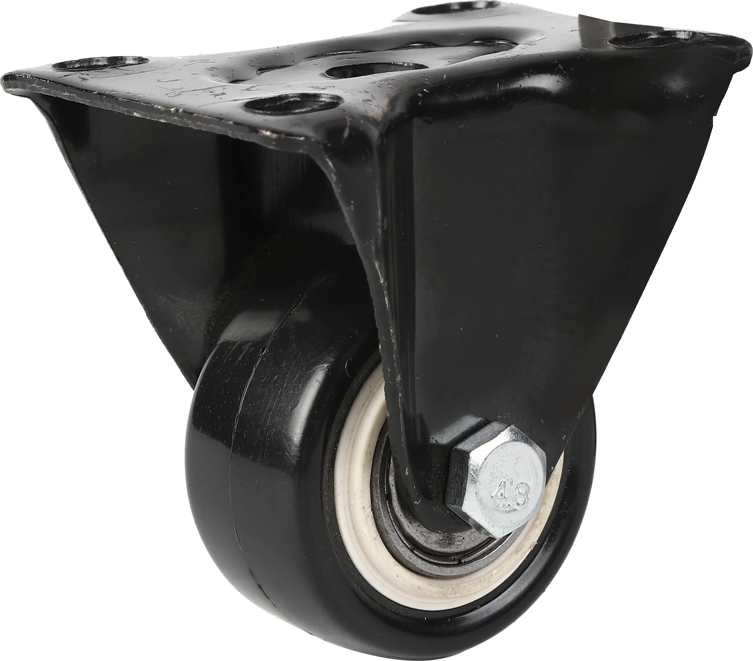 2-inch furniture casters, silent dual-bearing heavy-duty casters with brakes, directional pulleys, small wheels.