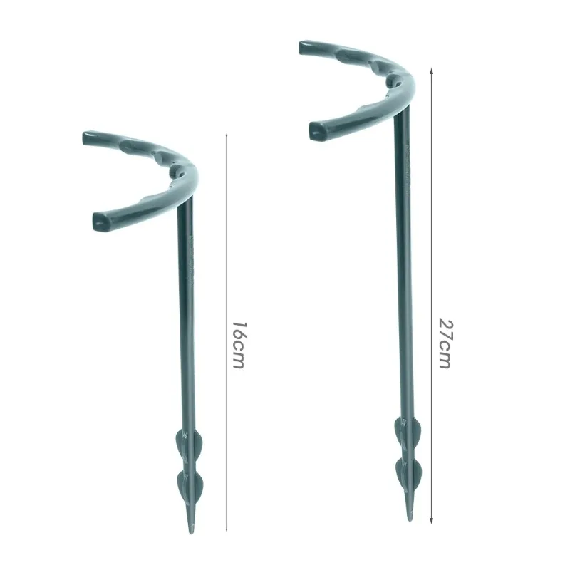 1-28PC Greenhouse Plant Support Stakes Semi Circle Hoops for Indoor Outdoor Flowers Vine Trellis and Garden Bed Plant Protection