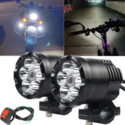 Additional Motorcycle Led Lights Spotlight For Honda Cbr 900 Rr Africa Twin Crf1000L Shadow 750 X Adv 750 Cb 500X Super Cub