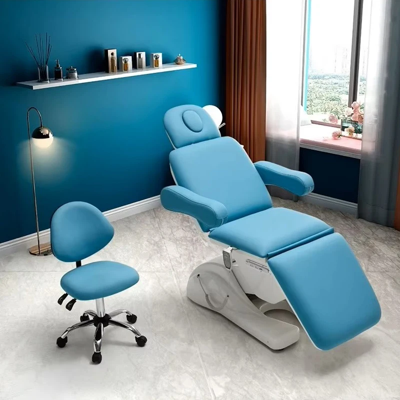 Multifunctional Three Motors Lifting Beauty Machine Bed Face Cleaning Electric Beauty Chair Spa Chair Salon Massage Chair