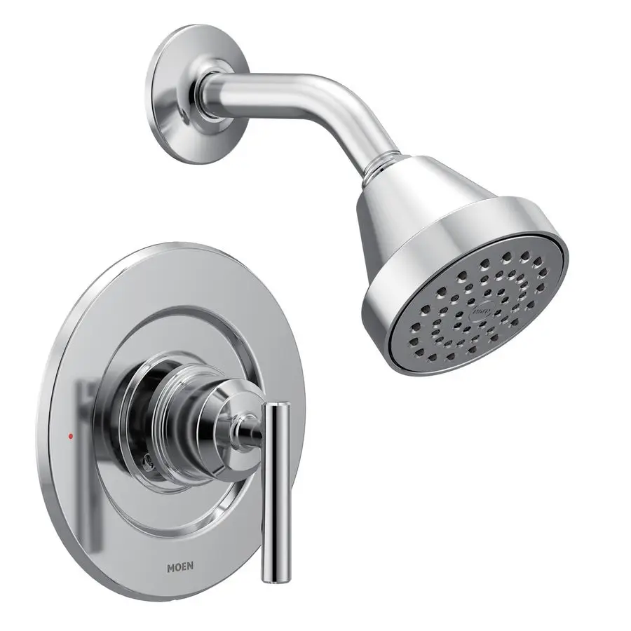 

Gibson Chrome PosiTemp Pressure Balancing EcoPerformance Modern Shower Trim, Valve Required, T2902EP