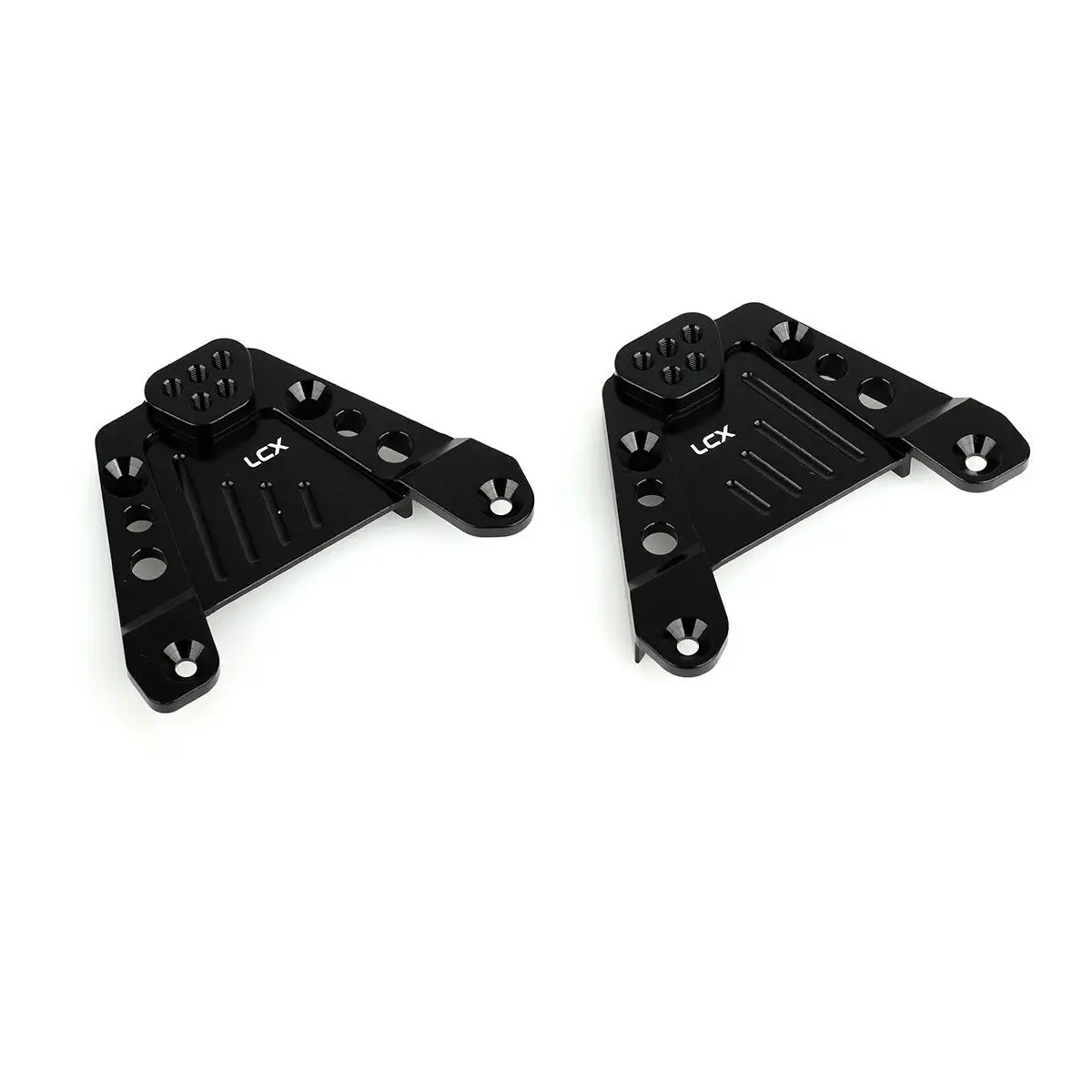 LCX Racing 1/6 RC Crawler CNC Aluminum Rear Shock Tower Suspension Shock Mount for Axial SCX6 Upgrades Parts Accessories