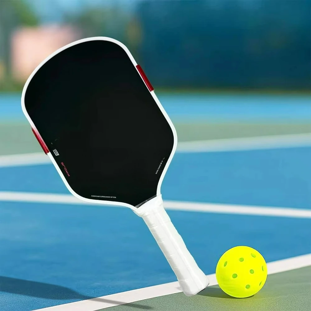 Customized Boom Core Full Foam Surrounded by EVA 16mm Thickness Toray T700 Carbon Fiber Pickleball Paddle Power Durable