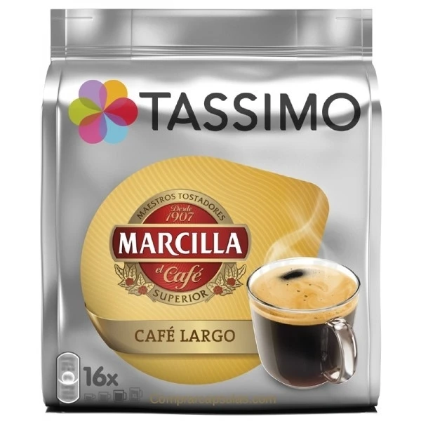 TASSIMO MARCILLA CAFE LARGO 5 PACK