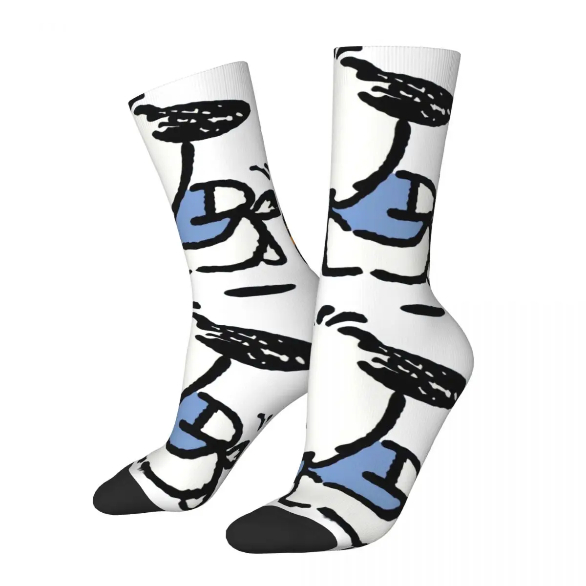 

Винтажные Симпатичные мужские Компрессионные носки унисекс Sanrio Plchacco уличный стиль с принтом Новинка короткие носки