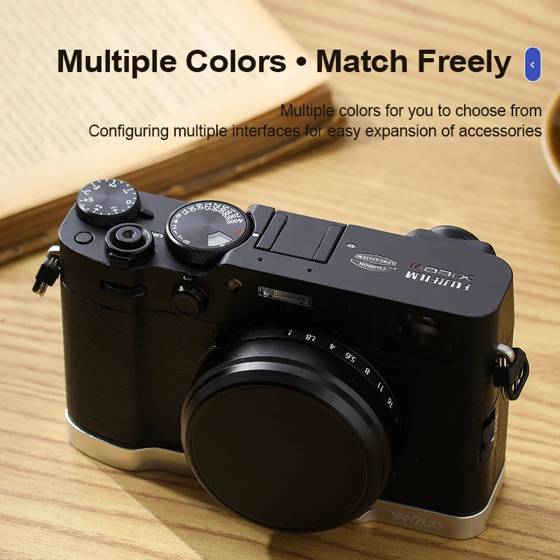 YANZUO Quick Release Plate Base for Fujifilm X100VI Camera Anti-Scratch Protection Baseplate Camera Protection Parts